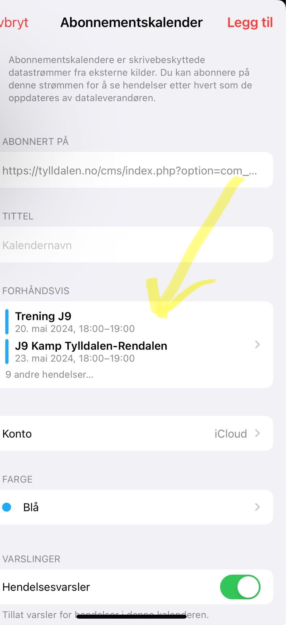 import alle automatisk